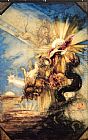 Gustave Moreau Canvas Paintings - Phaethon